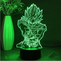 Аниме 3D Ночник Son Goku цена и информация | Детские светильники | pigu.lt