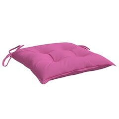 6-ių dalių kėdės pagalvėlių komplektas , rožinis kaina ir informacija | Pagalvės, užvalkalai, apsaugos | pigu.lt