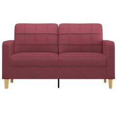 Dvivietė sofa , 140cm, raudona цена и информация | Диваны | pigu.lt