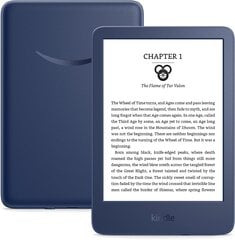 Amazon Kindle 6" Blue 16Gb no Ads Edition kaina ir informacija | Elektroninių knygų skaityklės | pigu.lt