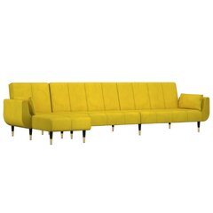 Sofa-lova , geltona kaina ir informacija | Sofos | pigu.lt