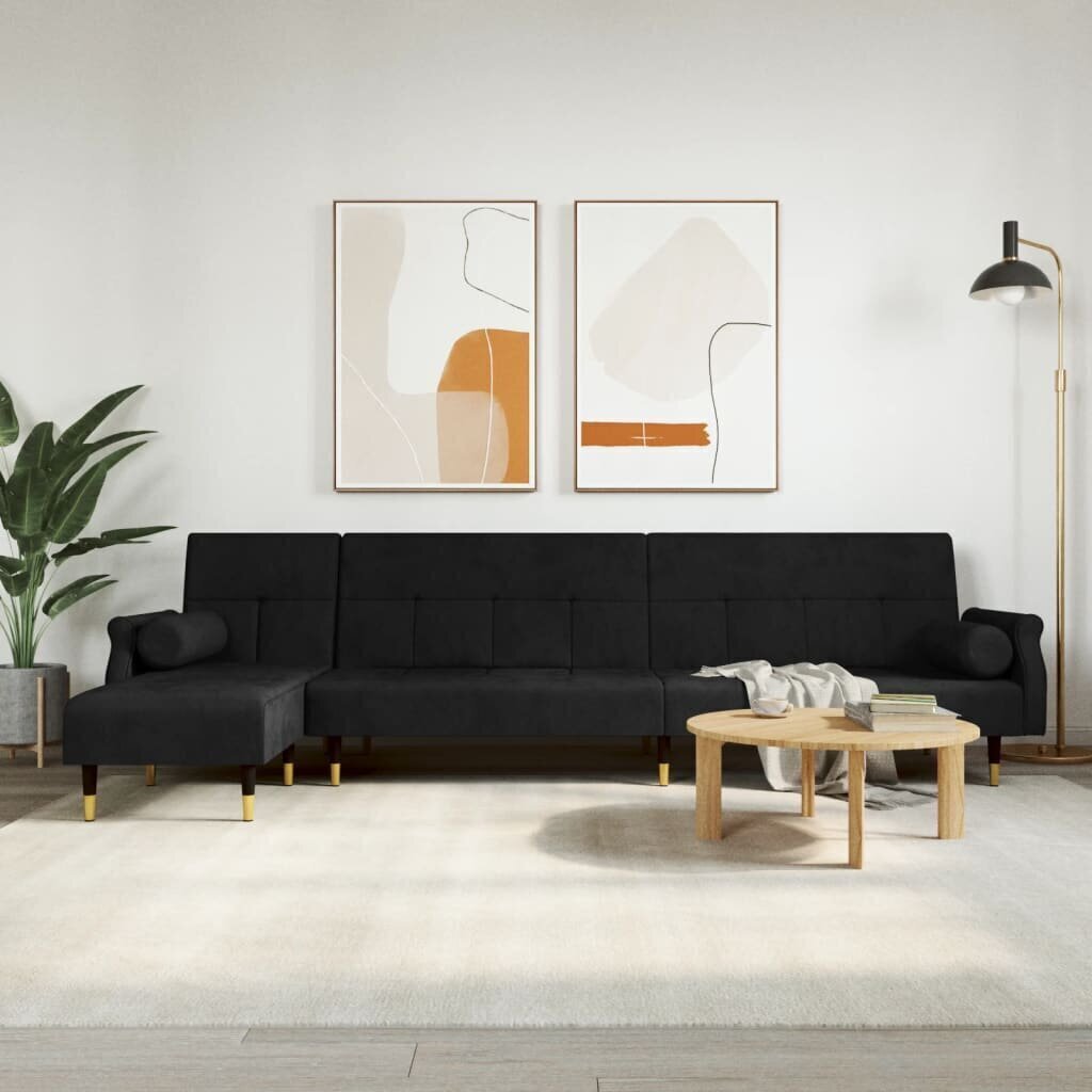 Sofa-lova , juoda kaina ir informacija | Sofos | pigu.lt