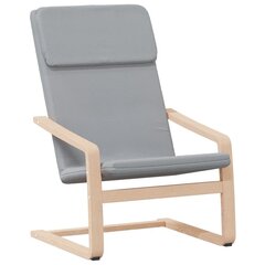 Poilsio kėdė , šviesiai pilka цена и информация | Кресла в гостиную | pigu.lt