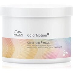 Dažytų plaukų kaukė Wella Color Motion Structure+ Mask, 500 ml kaina ir informacija | Priemonės plaukų stiprinimui | pigu.lt