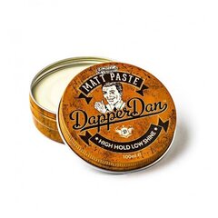 Dapper Dan Matt Paste - Матирующая паста для волос, 100 мл цена и информация | Средства для укладки волос | pigu.lt