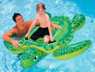 Pripučiamas žaislas Intex Li,l' Sea Turtle Ride-On 150x127 cm kaina ir informacija | Pripučiamos ir paplūdimio prekės | pigu.lt