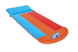 Pripučiama vandens čiuožykla Bestway H2OGO! Tsunami Splash Ramp Triple Slide, 488 cm kaina ir informacija | Pripučiamos ir paplūdimio prekės | pigu.lt