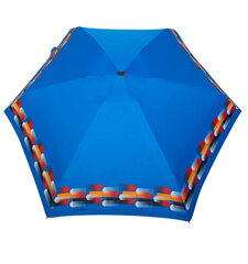 Moteriškas plokščias mini skėtis, comets-blue Parasol kaina ir informacija | Moteriški skėčiai | pigu.lt