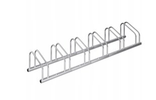 Велосипедная стойка на 6 велосипедов цена и информация | Держатели для велосипедов | pigu.lt