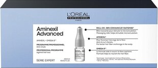 Ampulės nuo plaukų slinkimo L’Oreal Professionnel Serie Expert Aminexil Advanced 42x6 ml kaina ir informacija | Priemonės plaukų stiprinimui | pigu.lt
