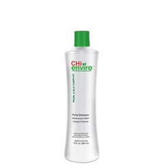 Glotninantis šampūnas CHI Enviro American Smoothing Treatment Purity 355 ml kaina ir informacija | Šampūnai | pigu.lt