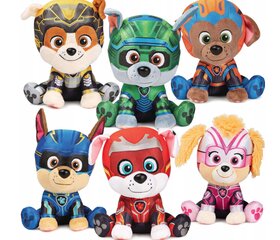 "Paw patrol wolves" filmo 6 talismanų rinkinys visa "Paw patrol" komanda kaina ir informacija | Minkšti (pliušiniai) žaislai | pigu.lt