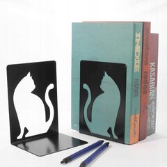 Книжная подставка Cat, 2 шт. цена и информация | Детали интерьера | pigu.lt