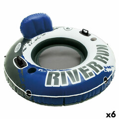Pripučiama baseino ratas Intex River, 135x13,5 cm, mėlyna kaina ir informacija | Pripučiamos ir paplūdimio prekės | pigu.lt