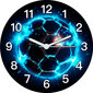 Sieninis laikrodis berniukui futbolo kamuolys vaikams 30x30 cm цена и информация | Laikrodžiai | pigu.lt