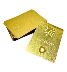 Auksinės kortelės su UEFA EURO 2024 futbolo herojais kaina ir informacija | Kolekcinės kortelės | pigu.lt