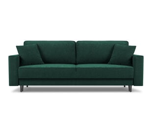 Prekė su pažeidimu.Sofa Cosmopolitan Design Fano, žalia/juoda kaina ir informacija | Prekės su pažeidimu | pigu.lt