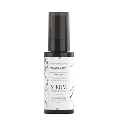 Plaukų aliejus glotniems ir žvilgantiems plaukams Ws Academy Black Orchid Serum, 50 ml kaina ir informacija | Priemonės plaukų stiprinimui | pigu.lt