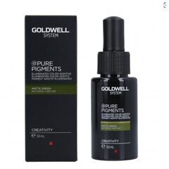 Pigmentas plaukų dažams goldwell pure pigments matte green, 50 ml. kaina ir informacija | Plaukų dažai | pigu.lt