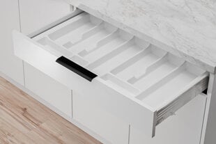 NOVO stalo įrankių įdėklas 80 cm baltas kaina ir informacija | Virtuvės baldų priedai | pigu.lt