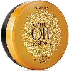 Montibello Gold Oil Essence The Amber &amp; Argan plaukų kaukė (200ml) kaina ir informacija | Balzamai, kondicionieriai | pigu.lt