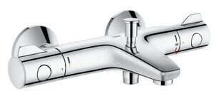 GROHE Grohtherm 800 termostatinis vonios maišytuvas, su perjungikliu, vandenį taupantis, chromas, 34567000 kaina ir informacija | Vandens maišytuvai | pigu.lt