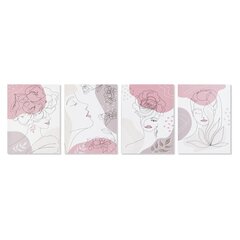 Картина DKD Home Decor, Женщина (30 x 1,8 x 40 cm) (4 шт.) цена и информация | Репродукции, картины | pigu.lt