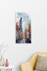 Siuvinėjimo kryželiu rinkinys Big city life (Peizažas) 50x25 cm AAH-219 kaina ir informacija | Siuvinėjimo priemonės | pigu.lt