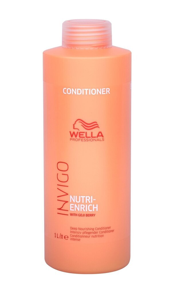 Drėkinantis kondicionierius su Goji uogomis Wella Professional Invigo Nutri-Enrich Conditioner, 1 l цена и информация | Balzamai, kondicionieriai | pigu.lt