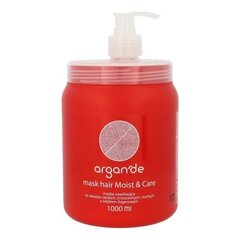 Maitinamoji kaukė plaukams Stapiz Argan De Moist &amp; Care 1000 ml kaina ir informacija | Priemonės plaukų stiprinimui | pigu.lt