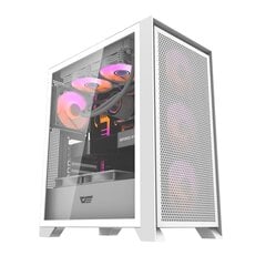 Корпус DarkFlash DRX70 Mesh ATX для ПК — белый цена и информация | Корпуса | pigu.lt