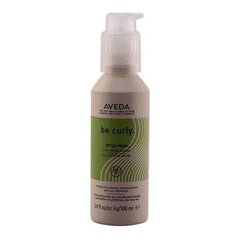 Kremas garbanotiems plaukams Aveda Be Curly Style-Prep, 100ml kaina ir informacija | Plaukų formavimo priemonės | pigu.lt