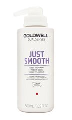 Atkuriamoji kaukė nepaklusniems plaukams Goldwell Dualsenses Just Smooth, 500 ml kaina ir informacija | Priemonės plaukų stiprinimui | pigu.lt