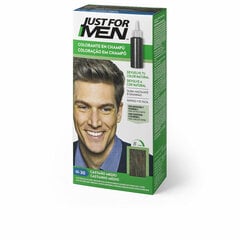 Dažai šampūnas Just For Men Vidutinis kaštonas 30 ml kaina ir informacija | Plaukų dažai | pigu.lt