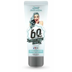 Pusiau ilgalaikiai plaukų dažai Hairgum Sixty's Color Icy Blue, 60 ml kaina ir informacija | Plaukų dažai | pigu.lt