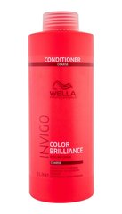 Plaukų kondicionierius dažytiems plaukams Wella Invigo Color Brilliance Coarse Vibrant, 1000 ml kaina ir informacija | Balzamai, kondicionieriai | pigu.lt