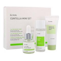 IUNIK - Centella Mini Set (tonikas + serumas + kremas) - kelioninis kosmetikos rinkinys su centella asiatica kaina ir informacija | Veido aliejai, serumai | pigu.lt