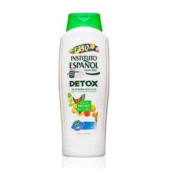 Dušo želė Instituto Español Detox 1250 ml kaina ir informacija | Dušo želė, aliejai | pigu.lt