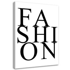 Reprodukcija Užrašas Fashion kaina ir informacija | Reprodukcijos, paveikslai | pigu.lt