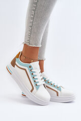 Women's Sneakers with Blue Sequins Elnami 30069-21 цена и информация | Спортивная обувь, кроссовки для женщин | pigu.lt