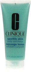 Kūno šveitiklis Clinique Sparkle Skin Body Exfoliator, 200 ml kaina ir informacija | Dušo želė, aliejai | pigu.lt