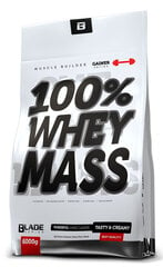 Blade Series 100%Whey Mass - 6000g - Coconut цена и информация | Добавки и препараты для набора мышечной массы | pigu.lt