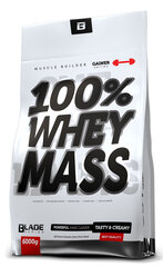 Blade Series 100%Whey Mass - 6000g - Strawberry цена и информация | Добавки и препараты для набора мышечной массы | pigu.lt