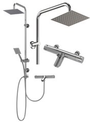 Vonios ir dušo derinys lietaus dušas čiaupas termostatinis Laton цена и информация | Смесители | pigu.lt