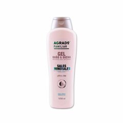 Dušo želė Agrado Shower Gel with Mineral Salts, 1250 ml kaina ir informacija | Dušo želė, aliejai | pigu.lt