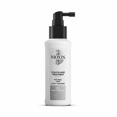 Plaukų priemonė Nioxin System 1 Scalp &amp; Hair Treatment, 100 ml kaina ir informacija | Priemonės plaukų stiprinimui | pigu.lt