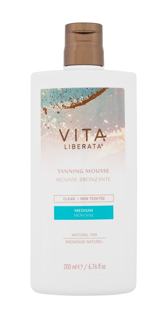 Savaiminio įdegio putos - vanduo Vita Liberata, 200 ml, Medium kaina ir informacija | Savaiminio įdegio kremai | pigu.lt