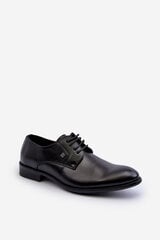 Men's Elegant Black Loafers Jenavee 30453-R цена и информация | Кроссовки мужские | pigu.lt