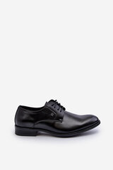 Men's Elegant Black Loafers Jenavee 30453-R цена и информация | Кроссовки мужские | pigu.lt