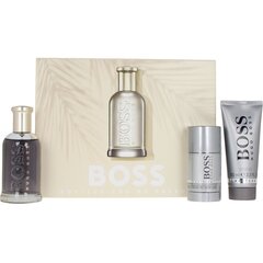 Kosmetikos rinkinys Hugo Boss vyrams: kvapusis vanduo EDP, 100 ml + dezodorantas, 75 ml + dušo želė, 100 ml kaina ir informacija | Dušo želė, aliejai | pigu.lt